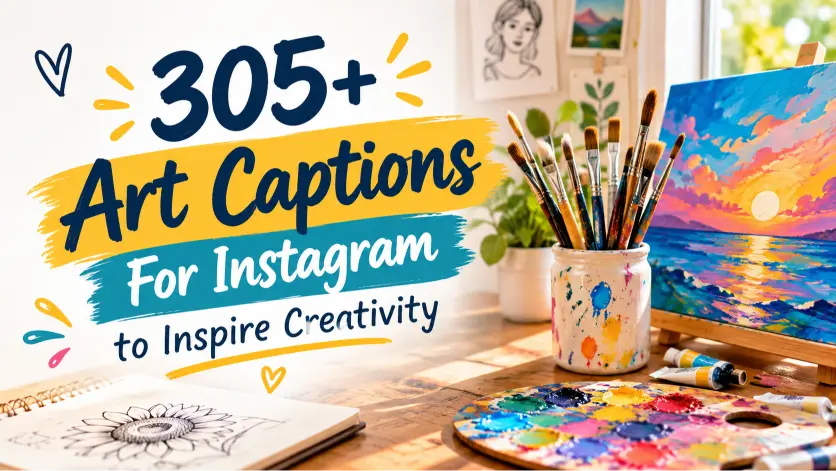 Art Captions For Instagram to Inspire Creativity