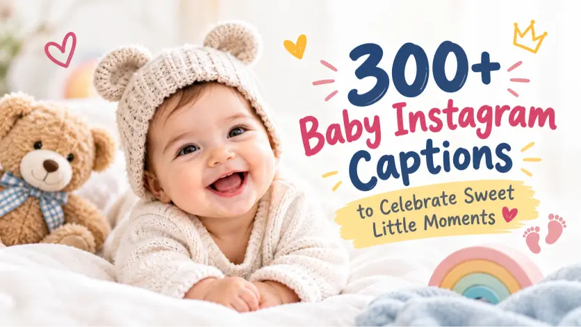 Baby Instagram Captions to Celebrate Sweet Little Moments