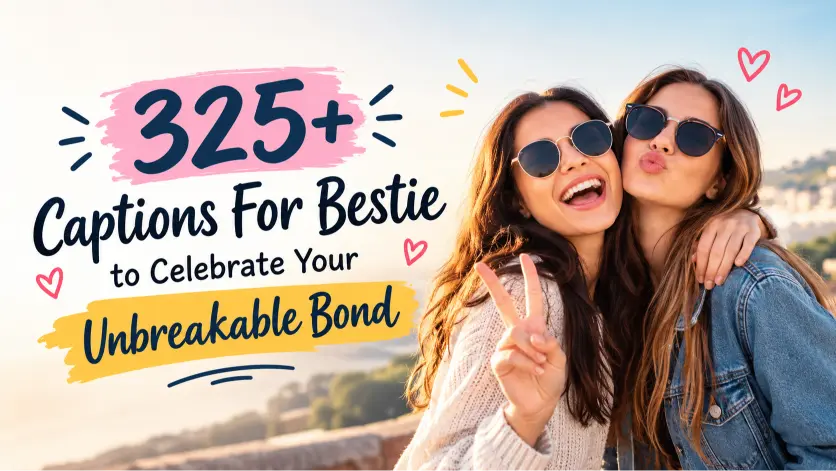 Captions For Bestie to Celebrate Your Unbreakable Bond