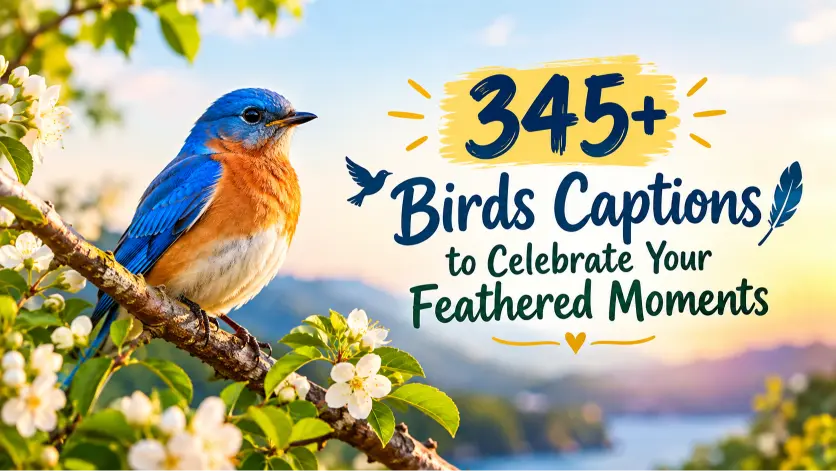 Birds Captions to Celebrate Your Feathered Moments