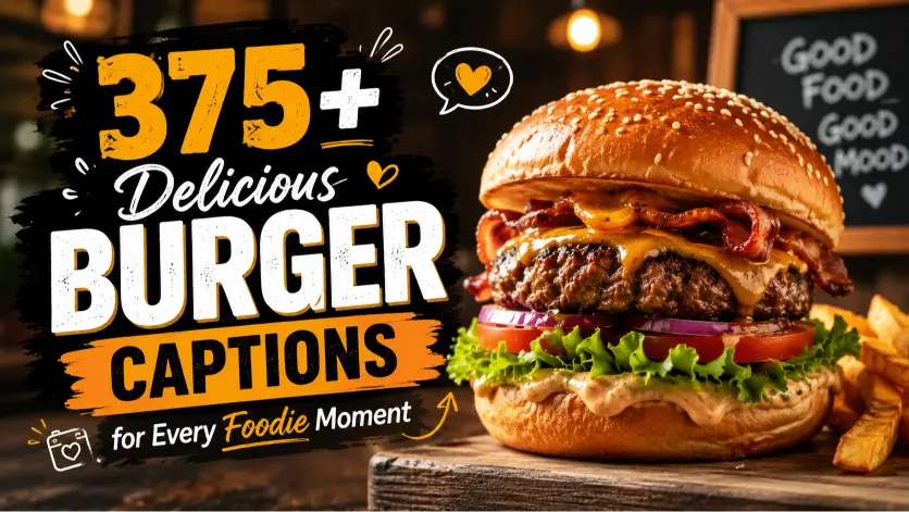 Delicious Burger Captions for Every Foodie Moment