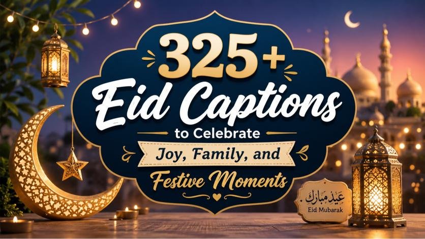 Eid Captions to Celebrate Joy, Family, and Festive Moments