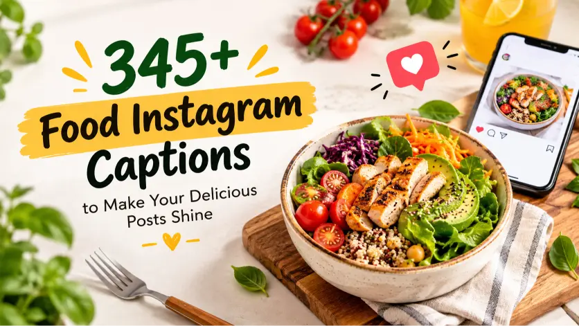 Food Instagram Captions to Make Your Delicious Posts Shine