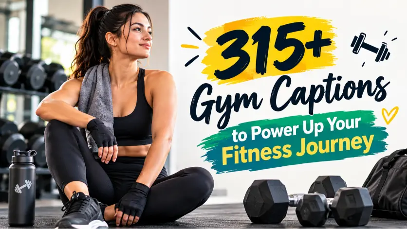 Gym Captions to Power Up Your Fitness Journey
