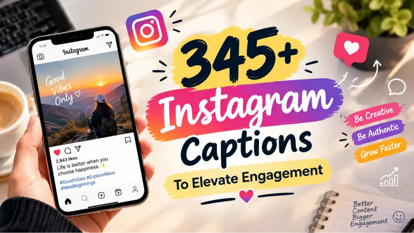 345+ Instagram Captions To Elevate Engagement