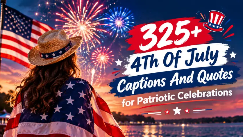 4Th Of July Captions And Quotes for Patriotic Celebrations
