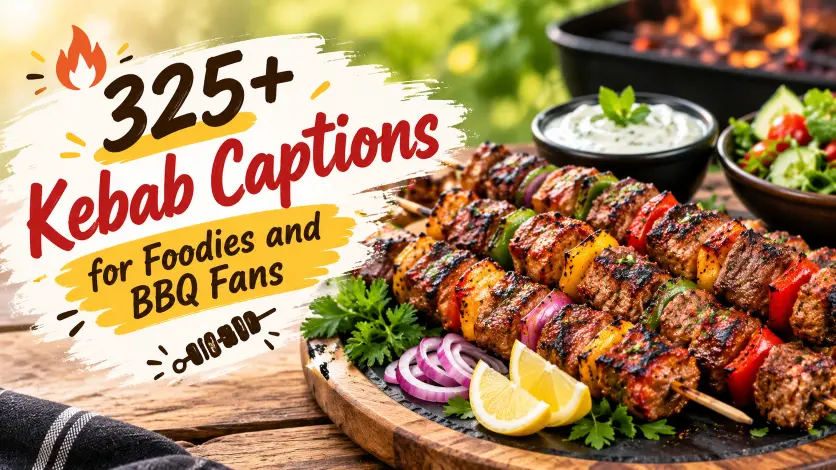 Kebab Captions for Foodies and BBQ Fans