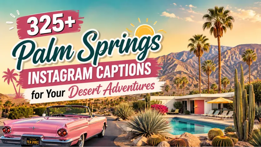 Palm Springs Instagram Captions for Your Desert Adventures