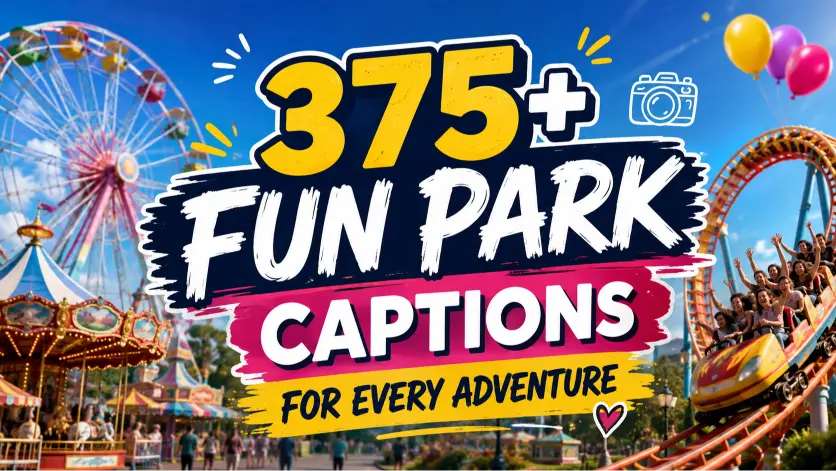 Fun Park Captions for Every Adventure