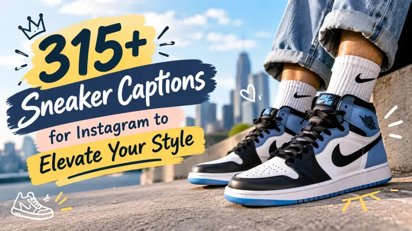 Sneaker Captions for Instagram to Elevate Your Style