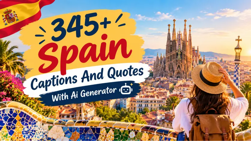 Spain Captions And Quotes With Ai Generator