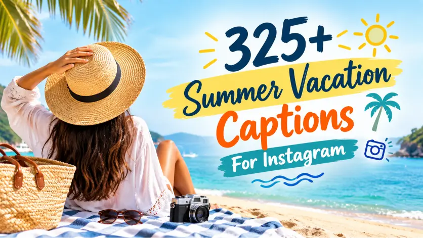 Summer Vacation Captions For Instagram