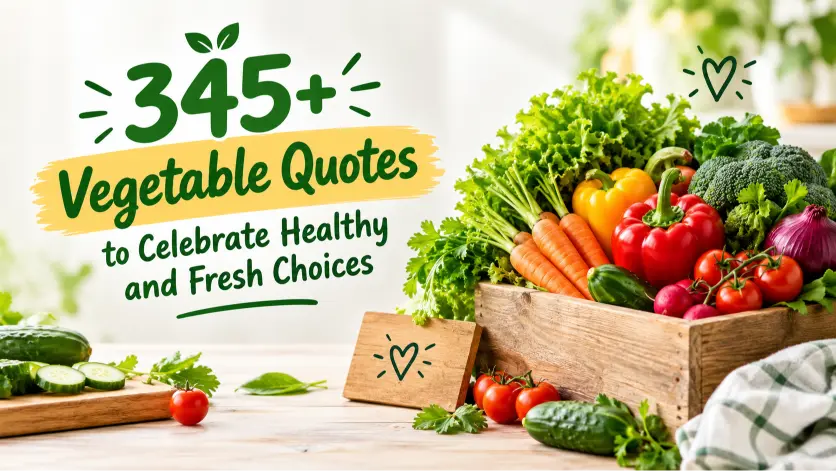 Vegetable Quotes to Celebrate Healthy and Fresh Choices
