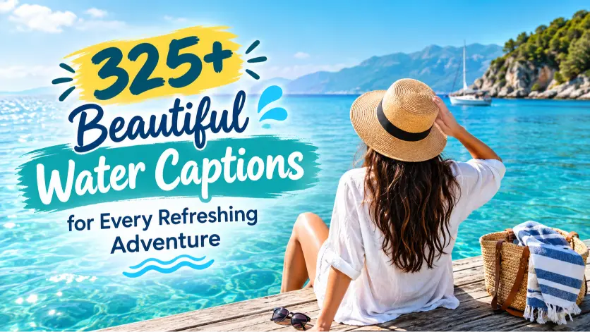 Beautiful Water Captions for Every Refreshing Adventure