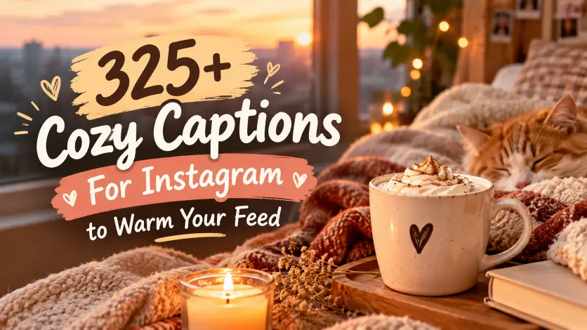 Cozy Captions For Instagram to Warm Your Feed