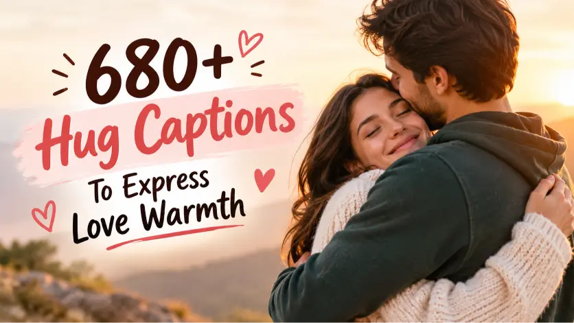 Hug Captions To Express Love Warmth