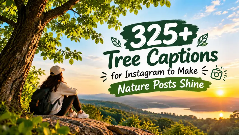 Tree Captions for Instagram to Make Nature Posts Shine